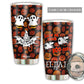 Halloween Boo Bee Pumpkin Personalized 20 Oz Tumbler For Coffee Travel And Daily Use