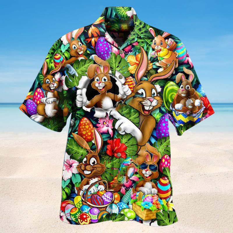 Hanging With My Peeps Easter Bunnies Edition – Hawaiian Shirt