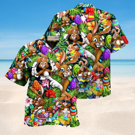 Hanging With My Peeps Easter Bunnies Edition – Hawaiian Shirt