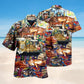 Happiness Is A Good Book And A Sleeping Cat Edition – Hawaiian Shirt