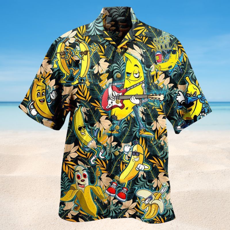Happy Bananas Fruit Edition – Hawaiian Shirt