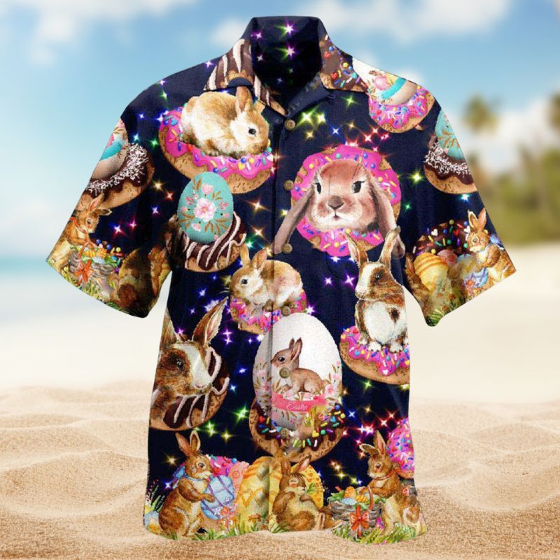 Happy Easter With Sweet Doughnuts Edition – Hawaiian Shirt