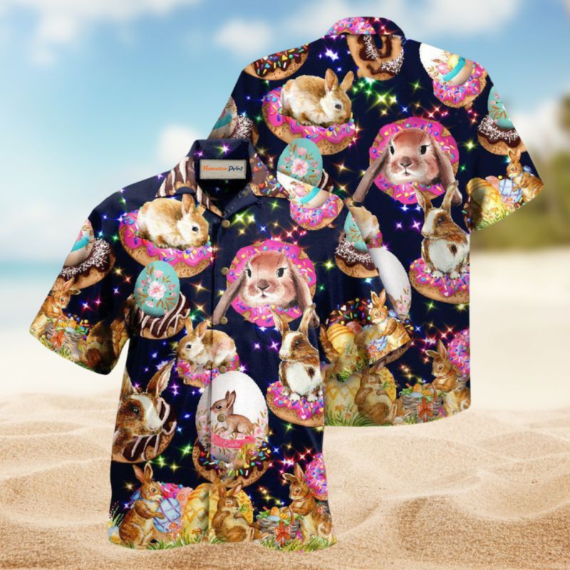 Happy Easter With Sweet Doughnuts Edition – Hawaiian Shirt
