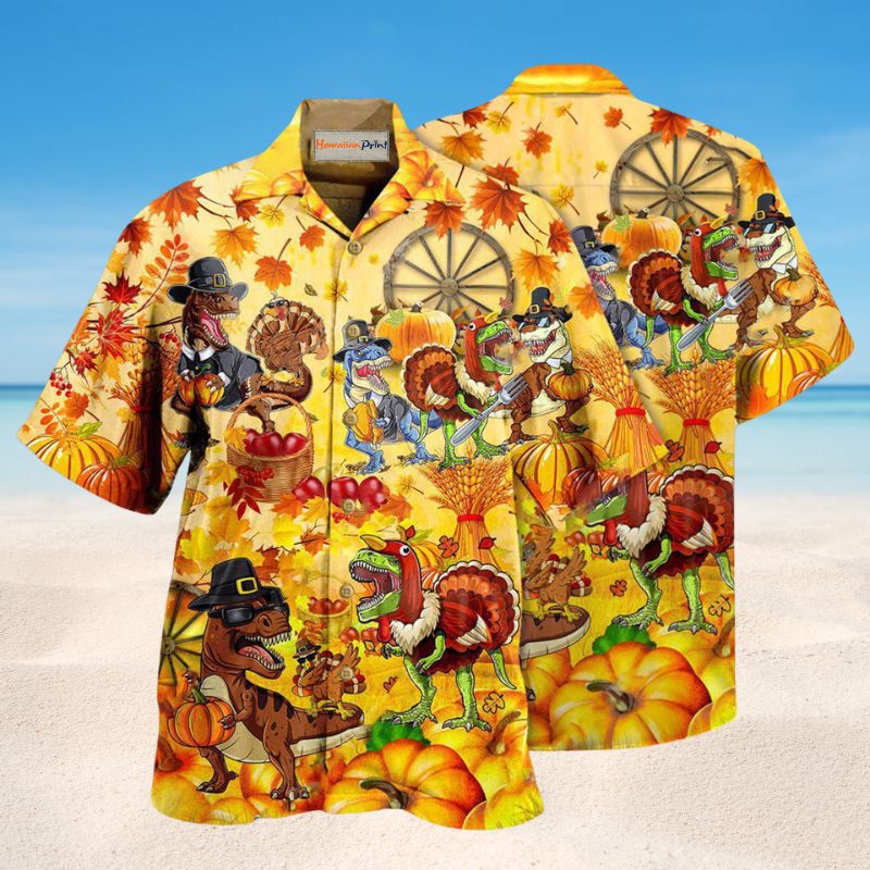 Happy Trexgiving Edition – Hawaiian Shirt