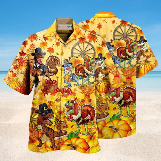 Happy Trexgiving Edition – Hawaiian Shirt