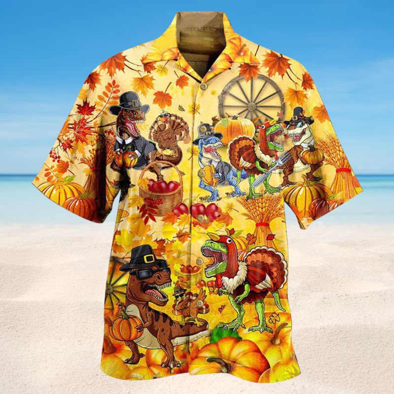 Happy Trexgiving Edition – Hawaiian Shirt