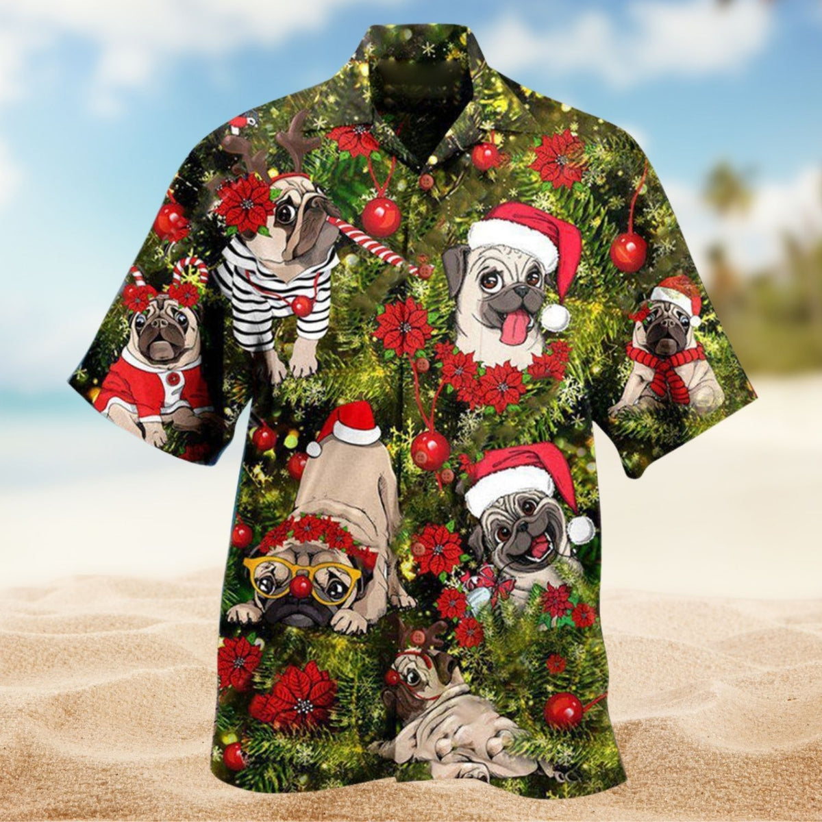 Have A Merry Pugmas Edition – Hawaiian Shirt