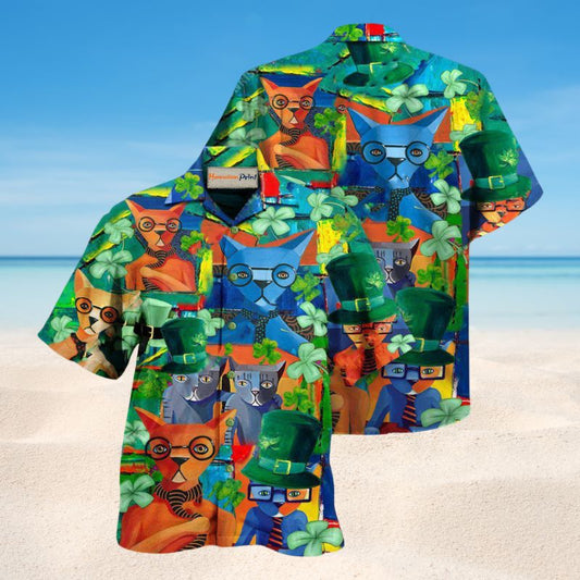 Have A Purrfect Saint Patricks Day Edition – Hawaiian Shirt