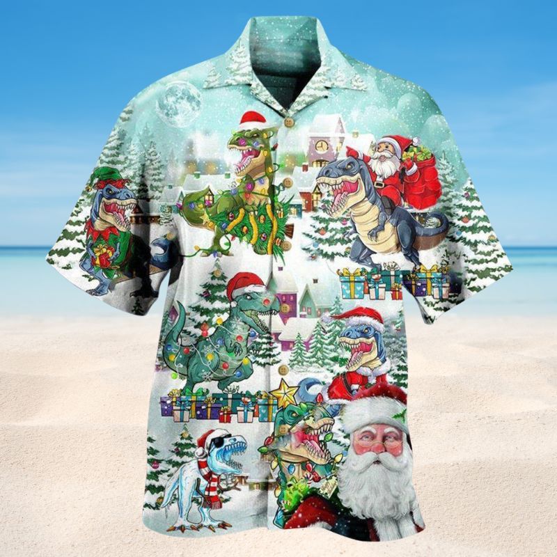 Have A Roarsome Christmas Edition – Hawaiian Shirt