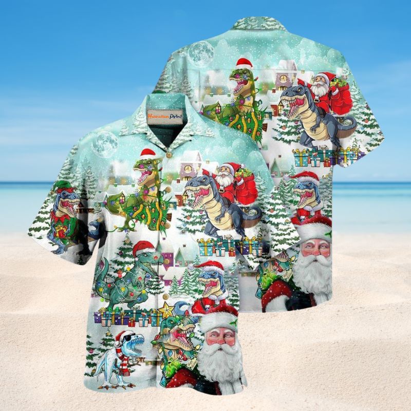 Have A Roarsome Christmas Edition – Hawaiian Shirt