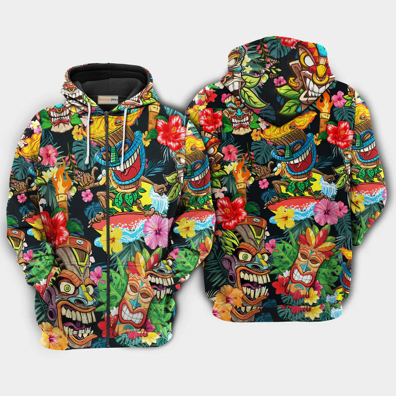 Hawaii Style Lover Art – 3D Hoodie