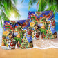 Hawaii Aloha Merry Christmas - Beach Short