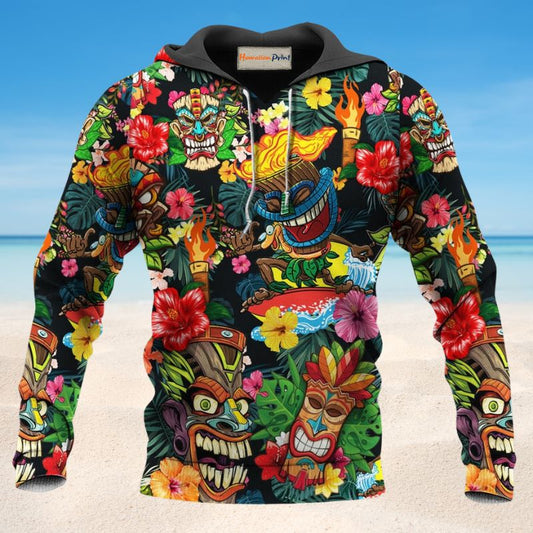 Hawaii Floral Lover Style - 3D Hoodie
