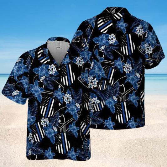Hawaiian Police Limited Edition Style – Hawaiian Shirt