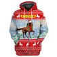 Horse Love 3D Printed Art – 3D Hoodie