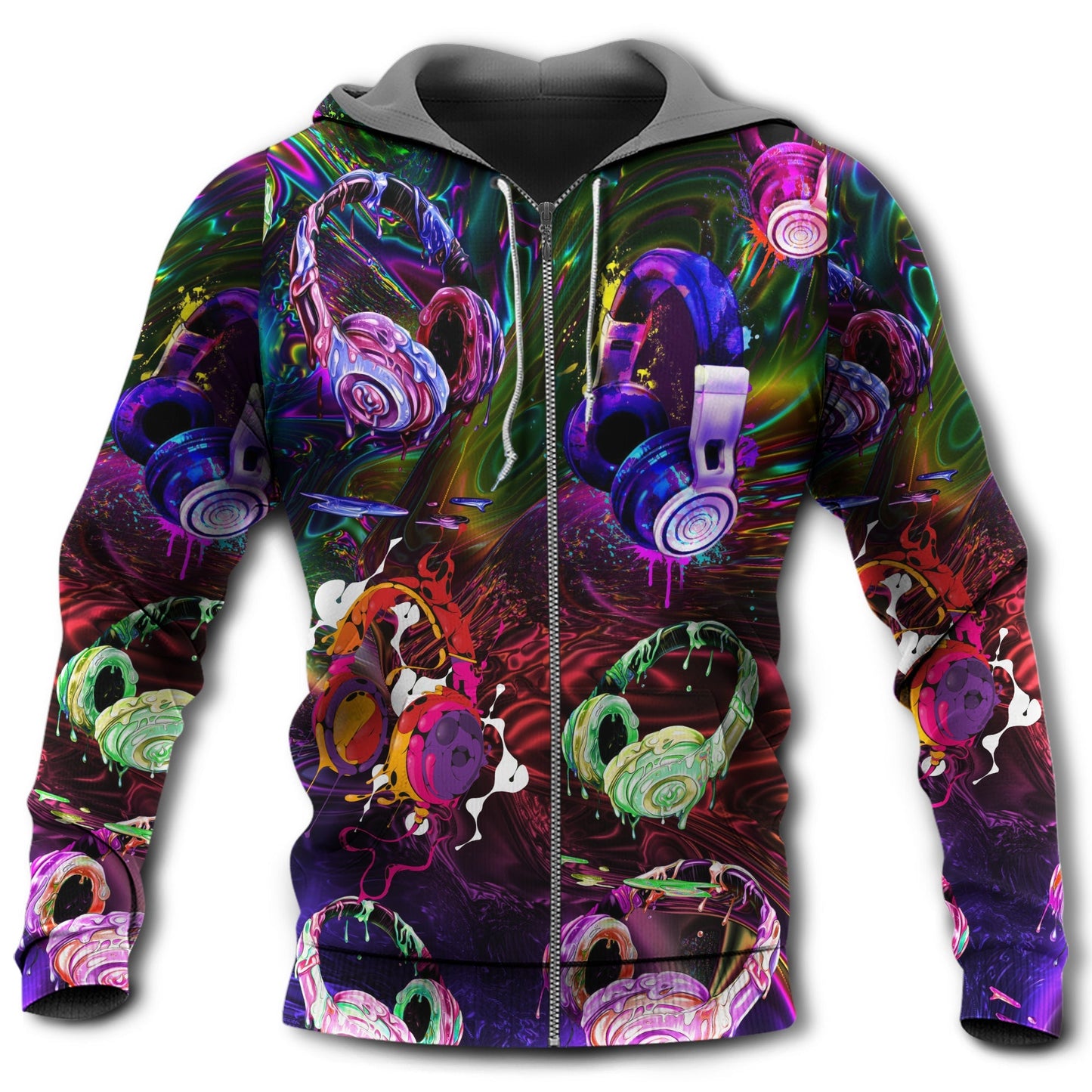 Headphones Amazing Style - 3D Hoodie