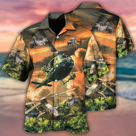 Helicopter Cute Style – Hawaiian Shirt