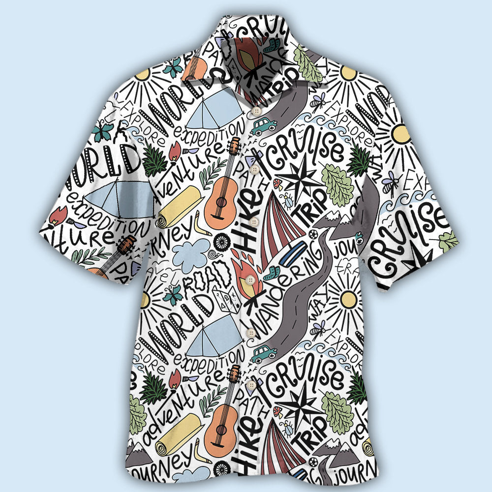 Hiking Wandering Travel Adventure – Hawaiian Shirt