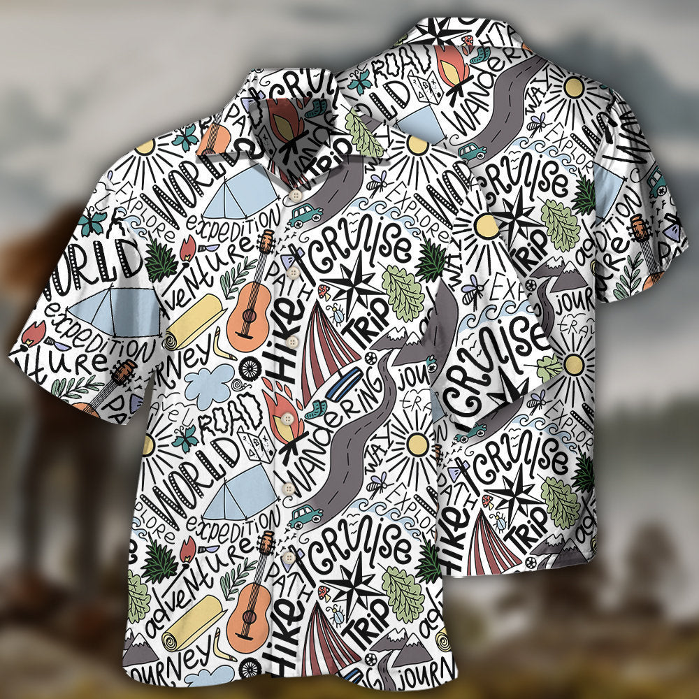 Hiking Wandering Travel Adventure – Hawaiian Shirt