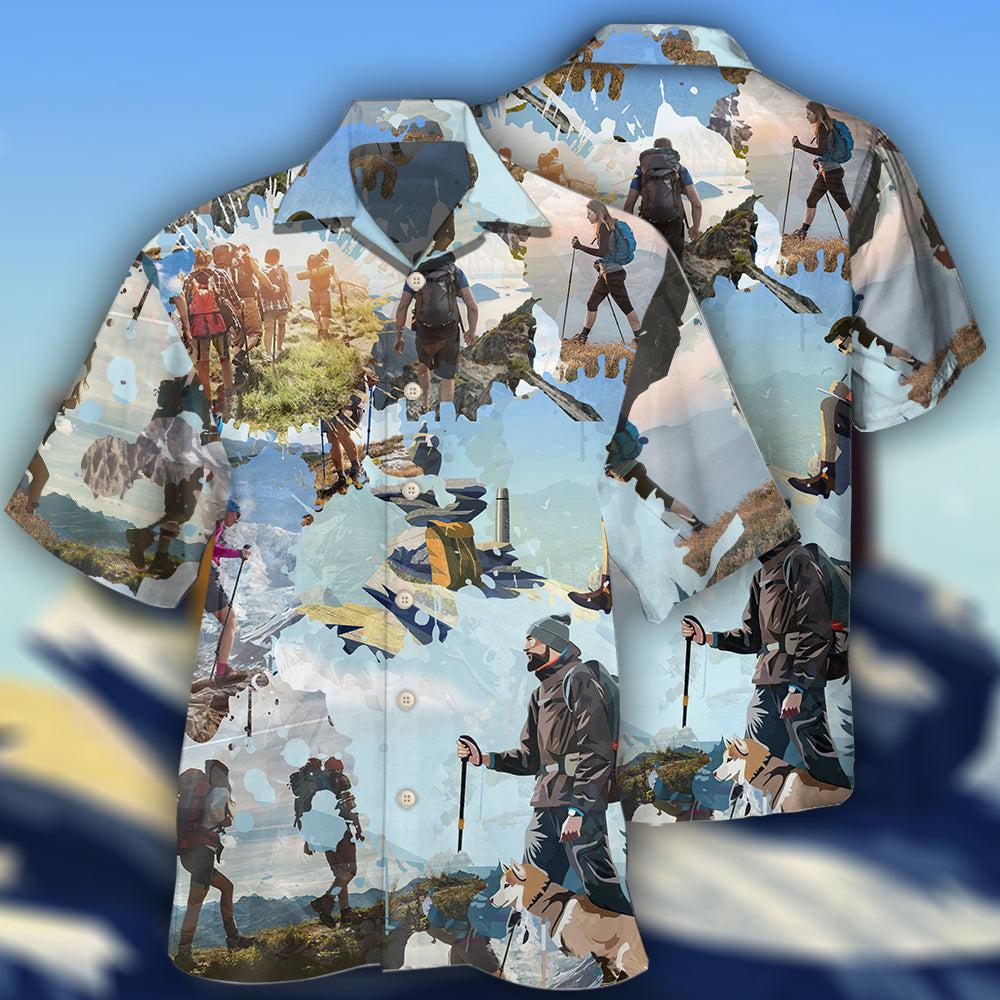 Hiking Cool Outdoor Style – Hawaiian Shirt