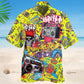 Hiphop Colorful Cool Style – Hawaiian Shirt