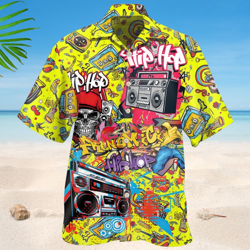 Hiphop Colorful Cool Style – Hawaiian Shirt