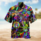 Hippie Alien Peace And Life Psychedelic Art Limited Edition – Hawaiian Shirt