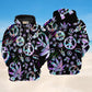 Hippie Alien Peace Life Art – 3D Hoodie
