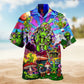 Hippie Alien Peace Life Color Limited Edition 6 – Hawaiian Shirt