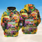 Hippie Bus Peace Life Art – 3D Hoodie