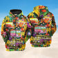 Hippie Bus Peace Life Art – 3D Hoodie