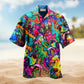Hippie Dogs Colorful Style Limited Edition – Hawaiian Shirt