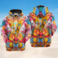 Hippie Elephant Amazing Art – 3D Hoodie