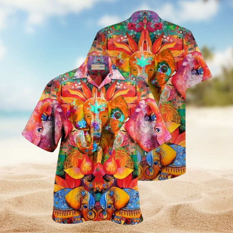 Hippie Elephant Amazing Limited Edition – Hawaiian Shirt
