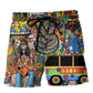 Hippie Flower Wild Heart Soul – Beach Short
