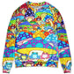 Hippie Frog Mushroom Peace Art – Sweater - Ugly Christmas Sweater