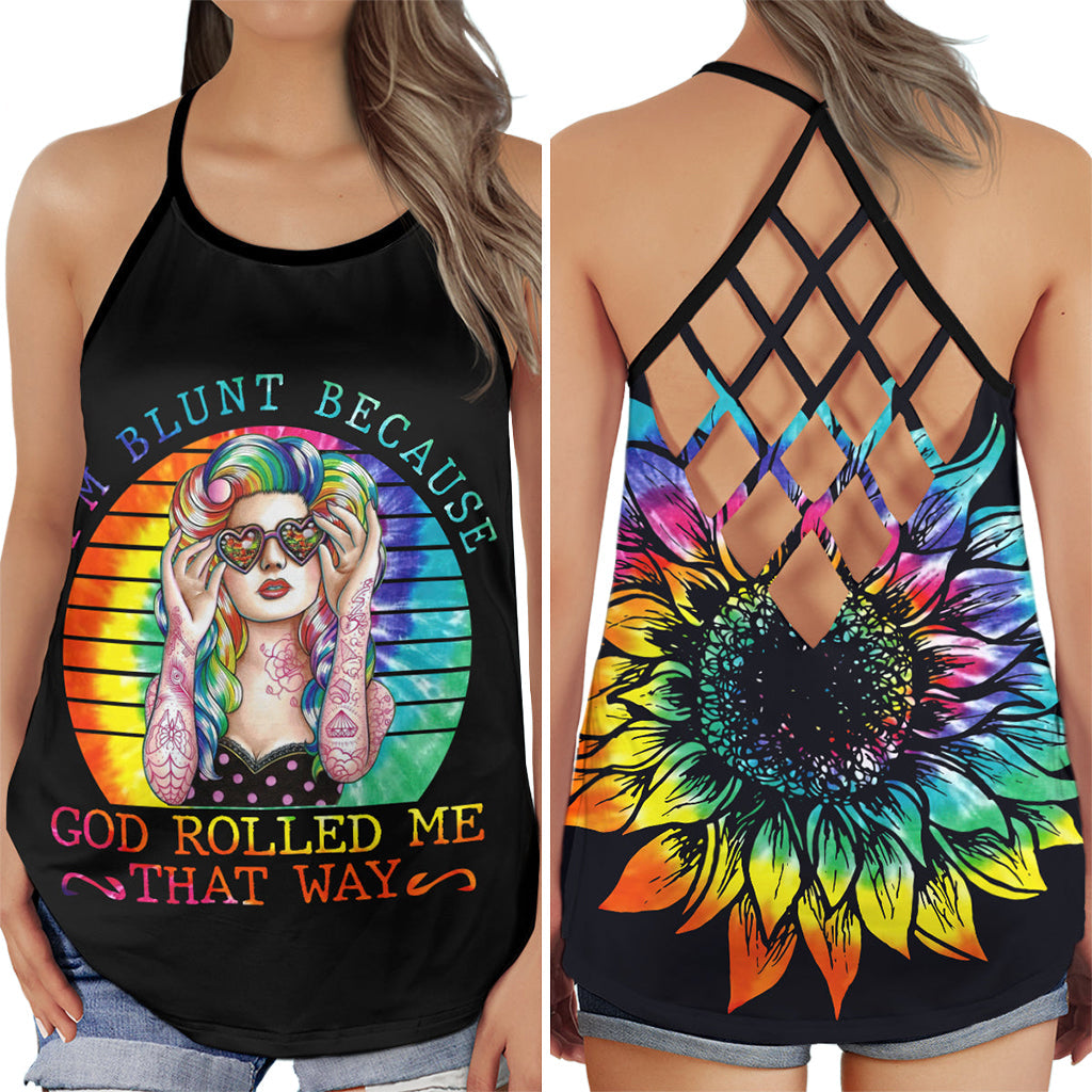 Hippie Bold Humor Free Spirit - Hollow Tank Top