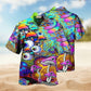 Hippie Mushroom Eyes Color Style Limited Edition – Hawaiian Shirt
