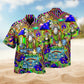 Hippie Mushroom Peace And Life Psychedelic Art Limited Edition – Hawaiian Shirt