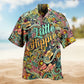 Hippie Music Guitar Peace And Life Psychedelic Art Limited Edition – Hawaiian Shirt