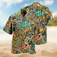 Hippie Music Guitar Peace And Life Psychedelic Art Limited Edition – Hawaiian Shirt