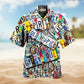 Hippie Old Man Spirit Peace Limited Edition – Hawaiian Shirt