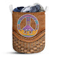 Hippie Love Peaceful Life - Laundry Basket - Owls Matrix LTD