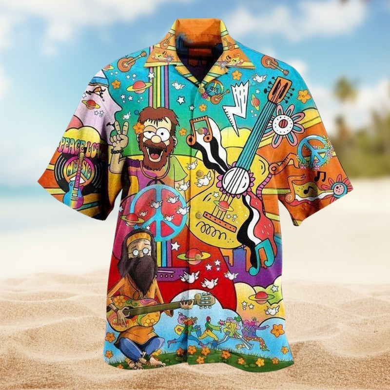 Hippie Peace Life Style Limited Edition 4 – Hawaiian Shirt