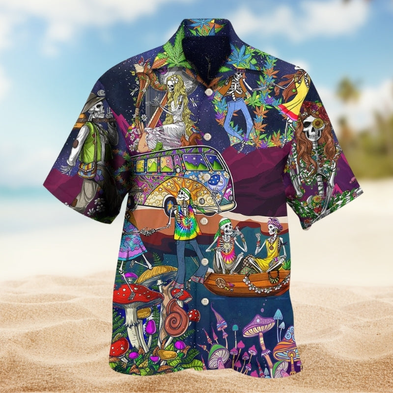 Hippie Peace Life Style Limited Edition 8 – Hawaiian Shirt