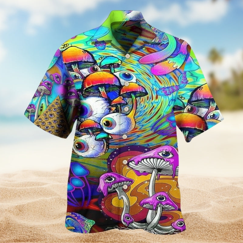Hippie Peace Life Style Limited Edition Colorful – Hawaiian Shirt