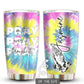 Hippie Pray On It Personalized 20 Oz Tumbler