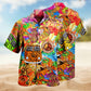 Hippie Pumpkin Peace Life Color Limited Edition 9 – Hawaiian Shirt
