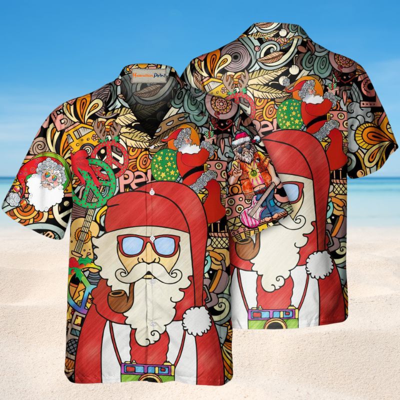 Hippie Santa Claus Christmas Style 2 – Hawaiian Shirt