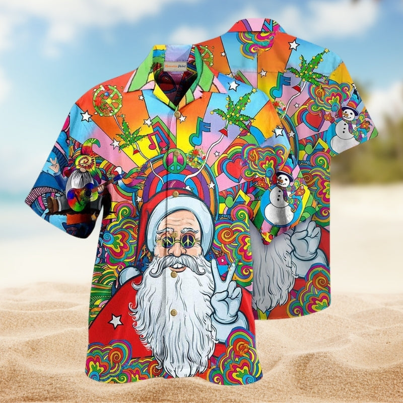 Hippie Santa Says Hi Limited Edition – Hawaiian Shirt